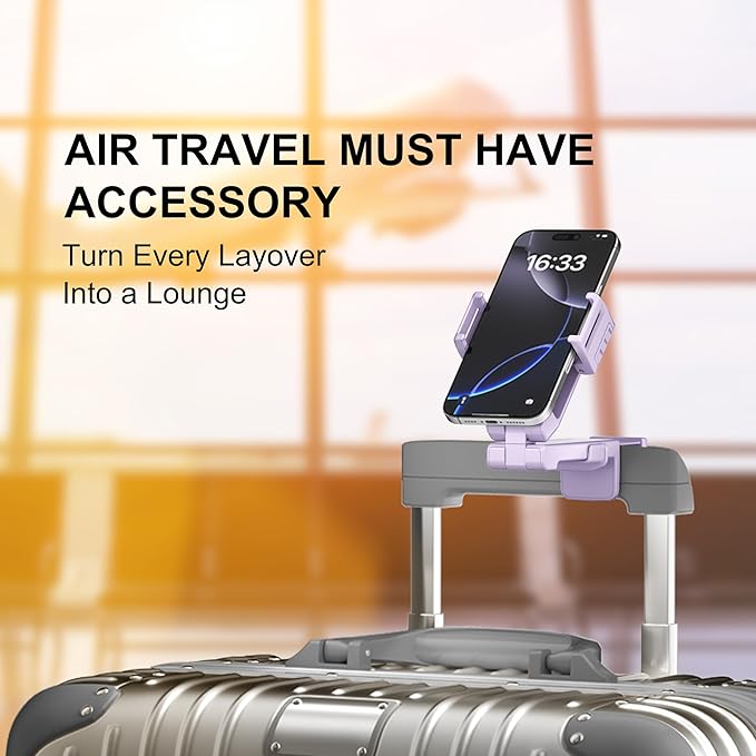 UPGRADED Universal in Flight Airplane Phone Holder Mount 2.0