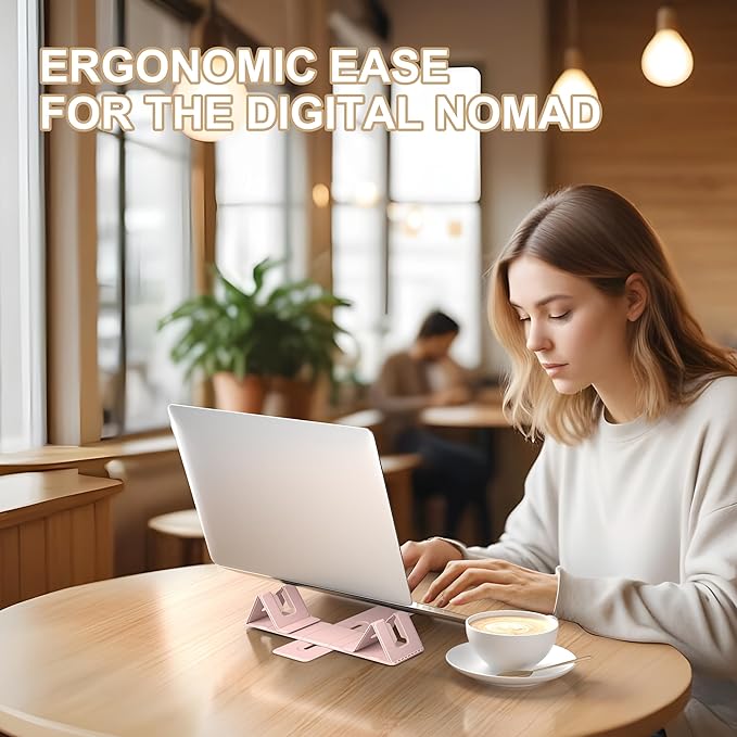 Magnetic Adjustable Travel Laptop Stand